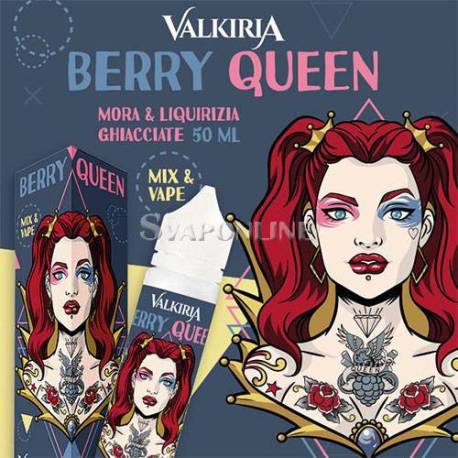 valkiria berry queen 50ml mix and vape series