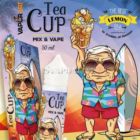 vaporart tea cup 50ml mix and vape