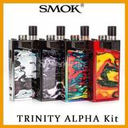 Smok Trinity Alpha Black Red Chrome