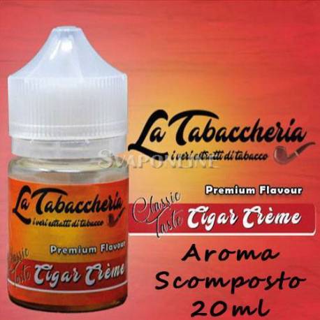 la tabaccheria cigar creme classic taste aroma scomposto 20ml