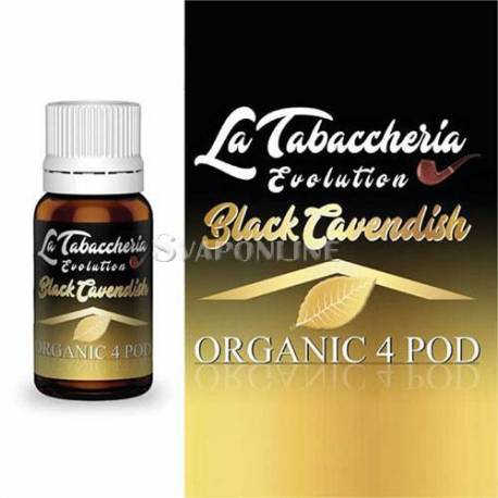 La Tabaccheria Organic 4pod Single Leaf Black Cavendish 10ml