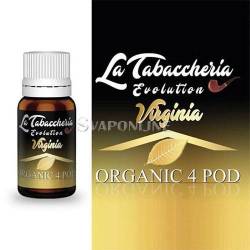 La Tabaccheria Organic 4pod Single Leaf Virginia 10ml