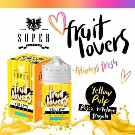 SuperFlavor Fruit Lovers Yellow Pulp 50ml