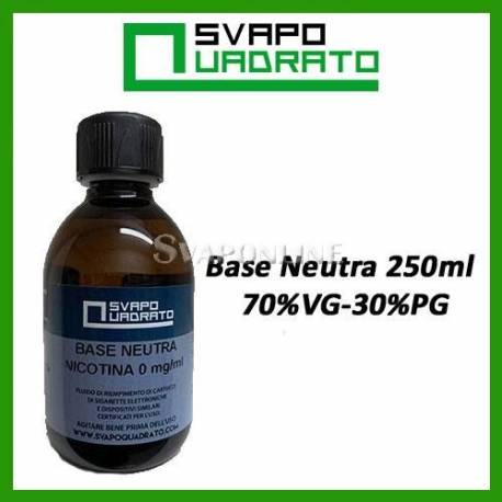 Base Neutra 250ml 70vg 30pg