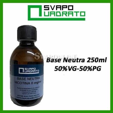 Base Neutra 250ml 50vg 50pg