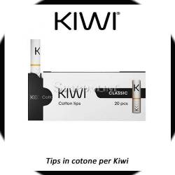 Kiwi tips in cotone Confezione da 20 pezzi