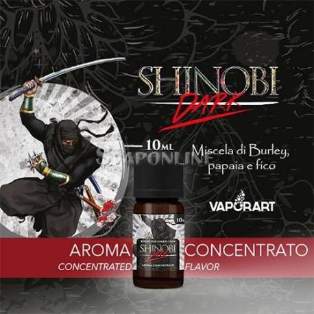 Shinobi Dark Aroma gusto Tabacco e Frutta Vaporart 10ml