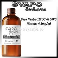 Base Neutra 1LT Nicotina 4.5mg 50VG 50PG Svapoonline