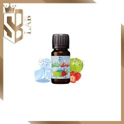 Fruit Drops Aroma al gusto Mela verde e fragola ice SbLab 10ml