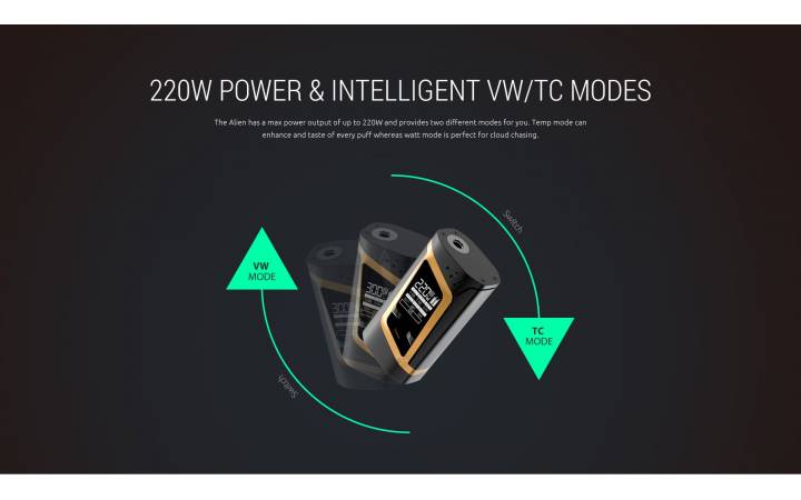 Alien Kit 220w Con Tfv8 Baby Smok 4
