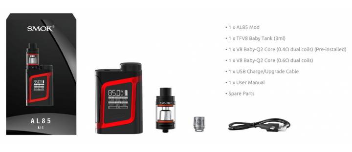 Al85 Kit Con Tfv8 Baby Smok 2