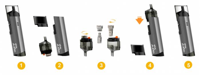 Aspire Spryte Kit Aio Pod 650mah 6 Aspire Spryte Kit Aio Pod 650mah 6