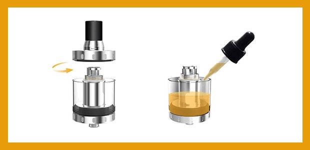 How to refill Atomizer aspire nautilus X