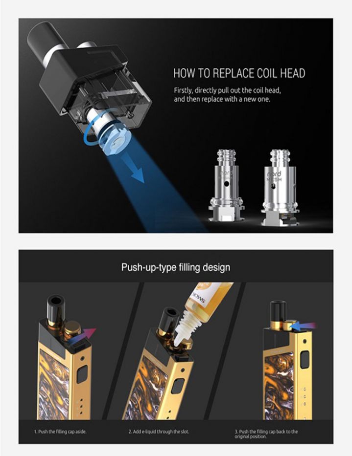 POD Trinity Alpha 2.8ML - Top refill - come cambiare la coil