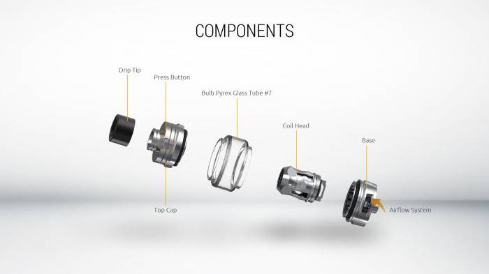 Smok Tfv8 Baby-v2 Atomizzatore 5ml Versione Childproof 3