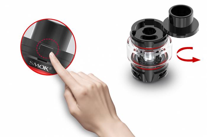 Smok Tfv8 Baby-v2 Atomizzatore 5ml Versione Childproof 5