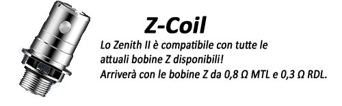 Compatibile con tutte le testine Z - Tank Zenith II