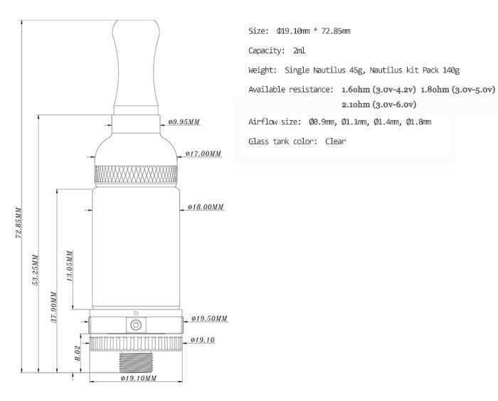 Aspire Nautilus Mini Bvc 5 Aspire Nautilus Mini Bvc 5