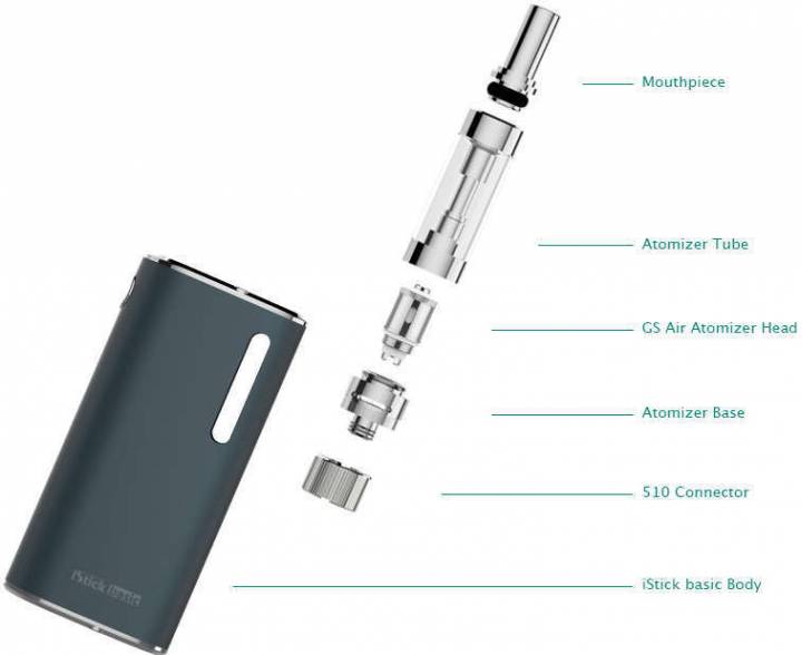 Eleaf Istick Basic Gs Air 2 30w 2300mah Kit Completo 1 Eleaf Istick Basic Gs Air 2 30w 2300mah Kit Completo 1