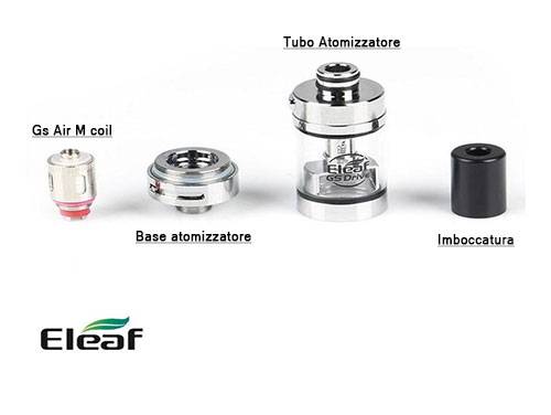 Componenti atomizzatore eleaf GS DRIVE 2ML