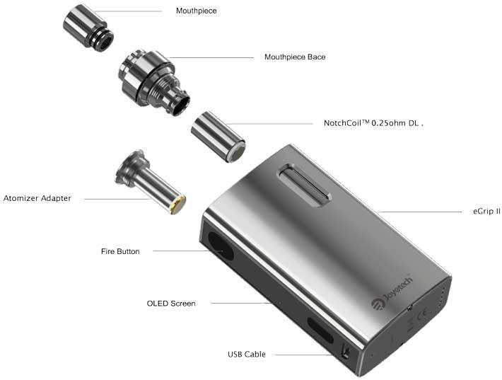 Joyetech Egrip Ii 80w 3.5ml Kit Completo 1