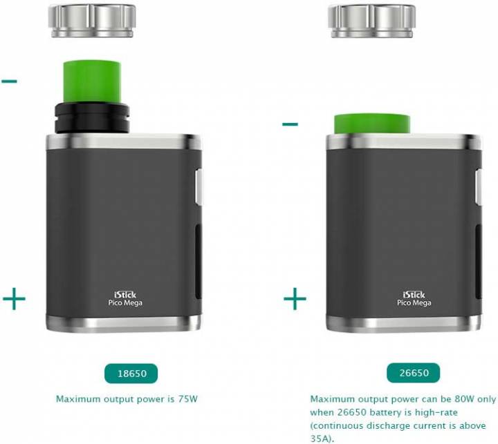 Eleaf Istick Pico Mega 80w Con Atomizzatore Melo 3 Kit Completo 5