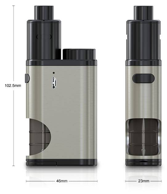 Eleaf Pico Squeeze Con Atomizzatore Rigenerabile Coral Kit Completo 2 Eleaf Pico Squeeze Con Atomizzatore Rigenerabile Coral Kit Completo 2