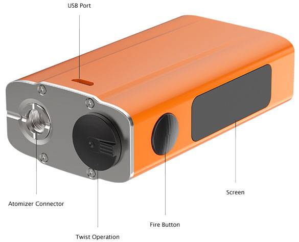 Joyetech Evic Vtwo 5000mah 80w Kit Completo 1