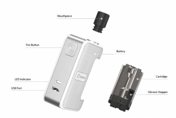Joyetech_Exceed_Grip_Componenti