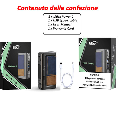 Contenuto per istick power 2 80W 5000mAh