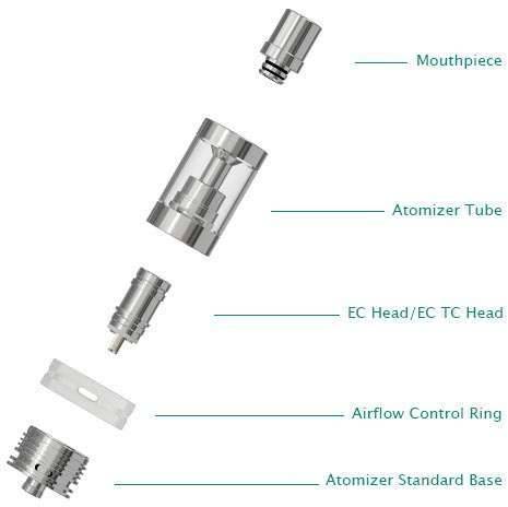 Eleaf Ijust 2 Atomizzatore Ec Tc Ni 1 Eleaf Ijust 2 Atomizzatore Ec 0.3ohm Tc 0.5ohm Ni 0.15ohm 1