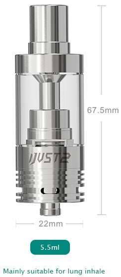 Eleaf Ijust 2 Atomizzatore Ec Tc Ni 2 Eleaf Ijust 2 Atomizzatore Ec 0.3ohm Tc 0.5ohm Ni 0.15ohm 2