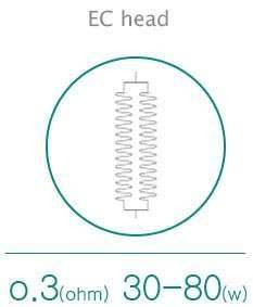 Eleaf Ijust 2 Atomizzatore Ec Tc Ni 3 Eleaf Ijust 2 Atomizzatore Ec 0.3ohm Tc 0.5ohm Ni 0.15ohm 3