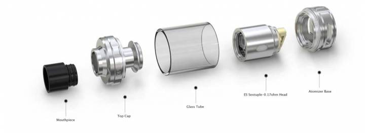 Eleaf Melo 300 Atomizzatore 6.5ml 7 Eleaf Melo 300 Atomizzatore 6.5ml 7
