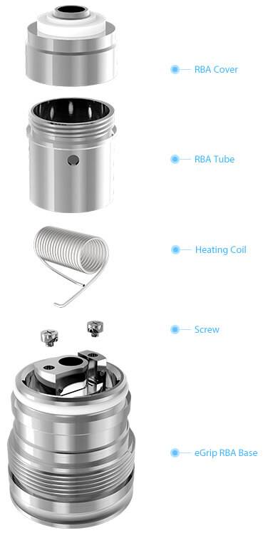 Joyetech Egrip Rba Base Rigenerabile 4 Joyetech Egrip Rba Base Rigenerabile 4