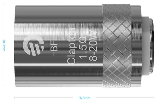Head Coil Joyetech Bf Clapton-1.5 Ohm Ricambio Per Atomizzatore Cubis 2