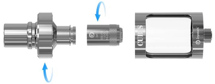 Head Coil Joyetech Bf Ss316-0.6 Ohm Ricambio Per Atomizzatore Cubis Aio 4