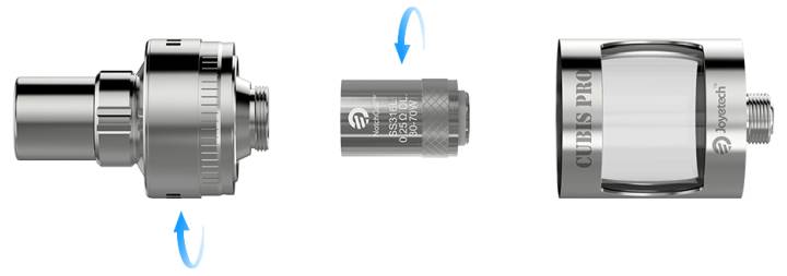 Lvc Clapton 1.5ohm Coil Ricambio Per Cubis Aio Cuboid Mini 3