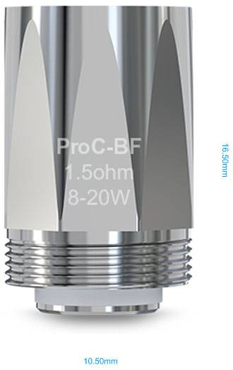 Resistenza Proc-bf 1.5 Mtl Joyetech 0 Resistenza Proc-bf 1.5 Ohm Joyetech 0