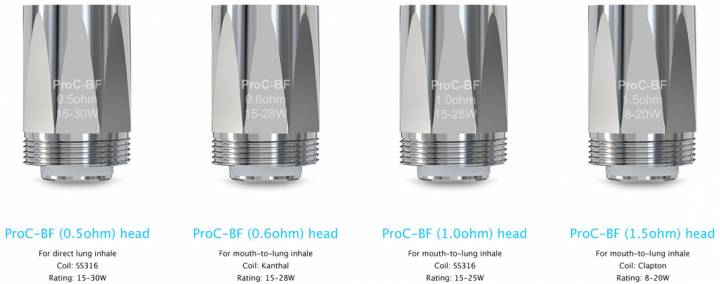 Resistenza Proc-bf 1.5 Mtl Joyetech 1 Resistenza Proc-bf 1.5 Ohm Joyetech 1