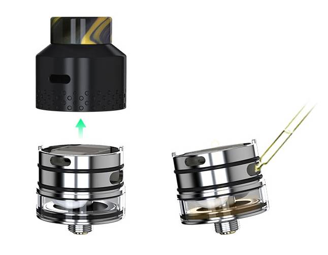 Luxotic_Surface_Kit Wismec_Luxotic_Surface_Kit_Riempimento_Laterale_Del_Liquido