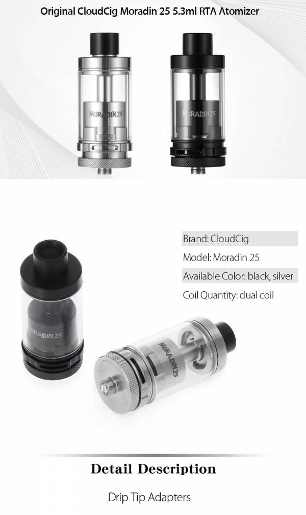 Icloudcig Moradin 25 Rta 0