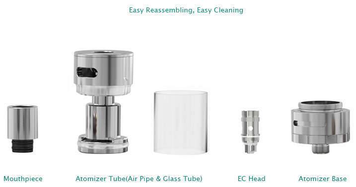 Eleaf Melo 2 Atomizzatore Ec Tc Ni 1 Eleaf Melo 2 Atomizzatore Ec 0.3ohm Tc 0.5ohm Ni 0.15ohm 1