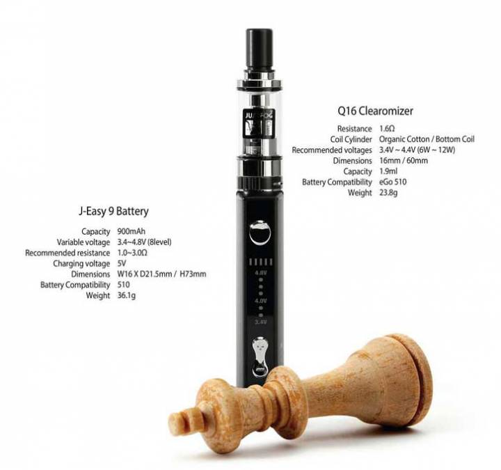 Justfog Q16 Kit Completo 900mah 0