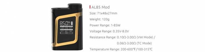 Alien Baby Mod Al85 Smok 2