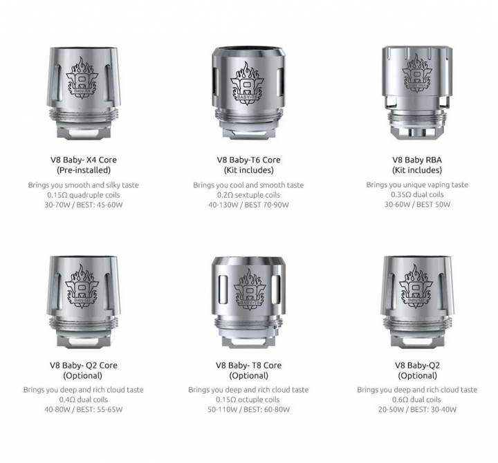 Tfv8 Big Baby Atomizzatore Smok 6