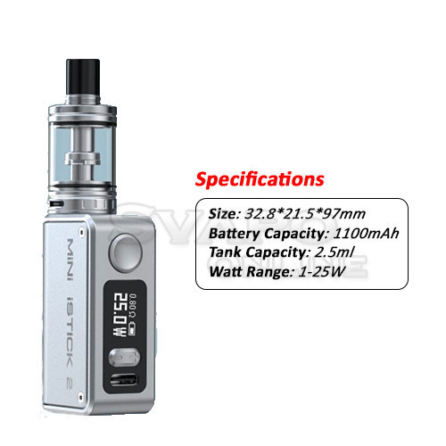 iStick mini 2 specifiche tecniche