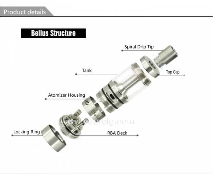 Ud Bellus Rta Atomizzatore By Youde Tech 0