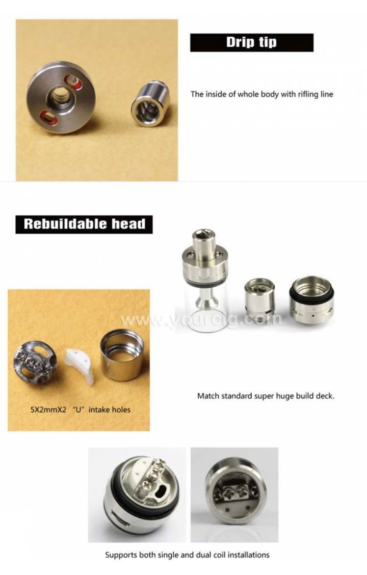 Ud Zephyrus V2 Rta Atomizzatore By Youde Tech 1