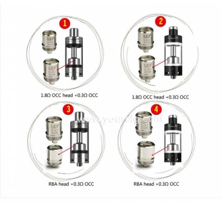Ud Zephyrus V2 Rta Atomizzatore By Youde Tech 4